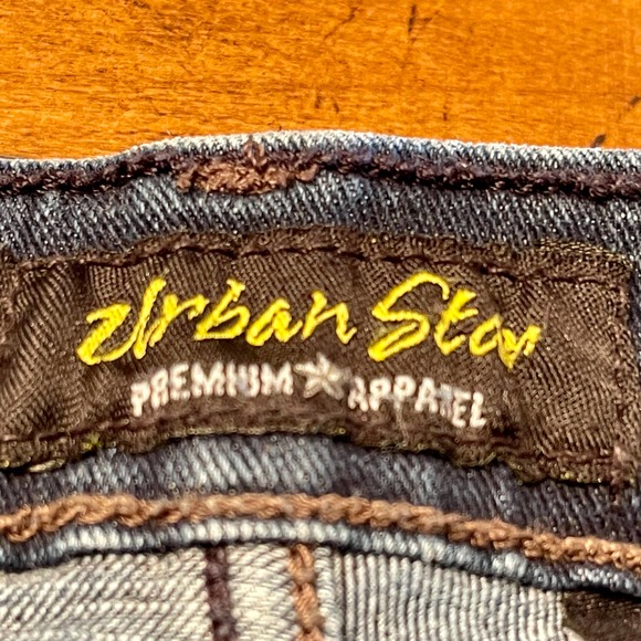 Urban Star Mens 40 x 32 Jeans Premium Apparel Straight Leg Dark S988-210 - Picture 10 of 11